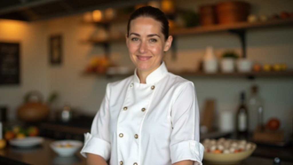 Chefe de cozinha especializado em culinária portuguesa e receitas com produtos regionais